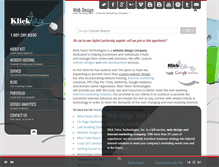Tablet Screenshot of klicktwice.com